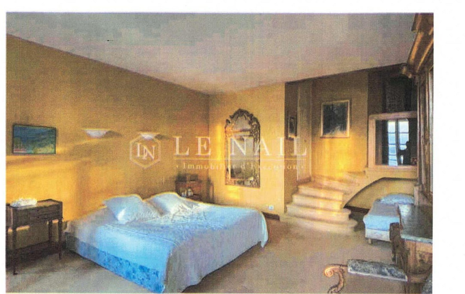 Chambre du 2ᵉ étage aux voûtes peintes
