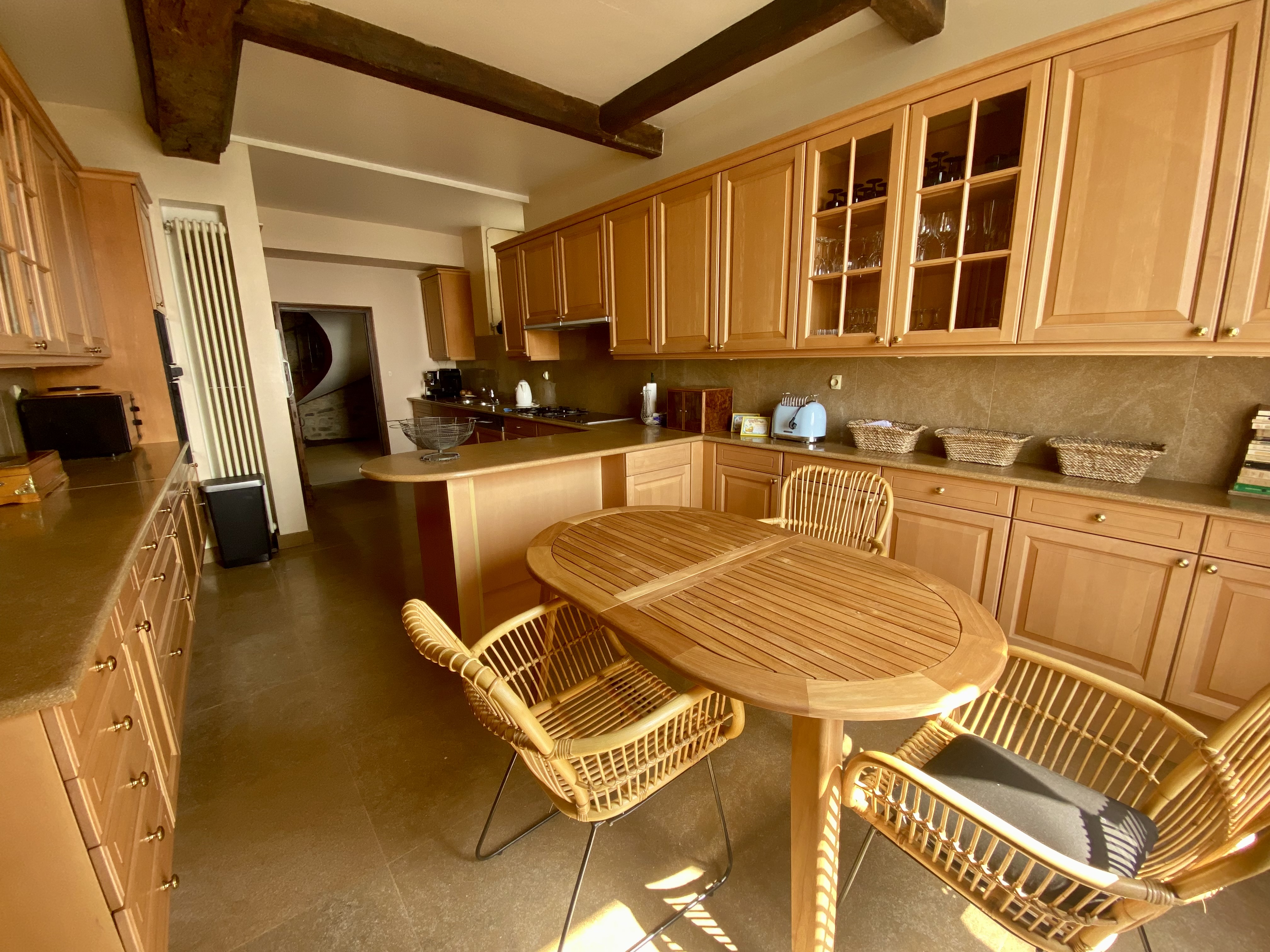 Cuisine en bois massif